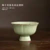Conjunto de Vinho Cerâmico Chinês, Aquecimento Elétrico, Aquecedor de Vinho Amarelo, Jarra de Vinho, Taça Alta para Vinho Branco, Divisor de Vinho Doméstico, Taça de Vinho