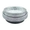 Bandeja de Papel de Aluminio para Freidora de Aire Redonda Caja de Papel de Aluminio Horno Bandeja de Papel de Aluminio Desechable de Aluminio de Grado Alimenticio Venta al por Mayor