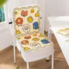 Cojín de Asiento para Estudiante Dibujos Animados de Aula Cojín para Silla de Oficina Esponja Engrosada Taburete Elevador para Sentarse Largo con Respaldo para Todas las Estaciones