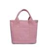Bolsa de lona nueva y duradera de alto valor, bolsa para el almuerzo para el trabajo, bolsa cuadrada pequeña, estilo extranjero, lonchera, bolsa cruzada con arroz, bolso de mano