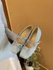 Recién llegado: Zapatos Mary Jane Amarillos para Mujer con Moño para Aumentar Altura para Primavera/Verano 2026, Bailarinas Retro para Combinar con Faldas
