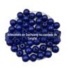 Colar de Mão com Contas de Madeira Coloridas de Natal Acessórios de Contas de Madeira Redondas Artesanato Simples Brinquedos DIY de Bola para Crianças Brinquedos Manuais