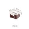 Caja de Almacenamiento Lata para Granos Sellada Almacenamiento Doméstico Cocina Bocadillos A Prueba de Polvo Transparente Nuevo Plástico Acabado