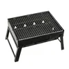 Parrilla de Barbacoa Plegable Portátil Estufa de Barbacoa Parrilla de Carbón Doméstica para Exteriores Herramientas de Barbacoa para Camping