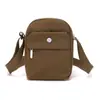 Bolsa de teléfono ligera de lona, minibolso para mujer, estilo nuevo, tela Oxford versátil, bolso de hombro casual para mujer, bolso cruzado