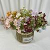 Tecido moído estrelas de Milão flor de simulação casamento casa segurando flores adereços de layout de fotografia ornamentos flores artificiais