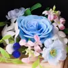 Caixa de Presente Dia dos Namorados Transfronteiriça 520 Batom Rosa Colar Caixa de Joias Presente de Aniversário Caixa de Presente com Flor de Sabão Presente