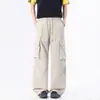 Ropa para Hombre Casa de Arce / Verano 2026 Nuevos Pantalones Casuales de Pierna Ancha Sueltos Estilo Americano Delgados de Largo Completo para el Trabajo