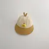 Qiu Nan Corea del Sur Gorro para Bebé Verano Nuevo Ala Ancha Pico de Pato Protector Solar para Bebé Sombrero de Cuenca Protector Solar Infantil Sombrero de Pescador