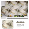 Pegatinas de Mármol Gris Tinta Azulejos de Cocina Escritorio Impermeables Resistentes al Aceite Pegatinas de Papel Muebles Encimera Película Protectora Pegatinas de Renovación
