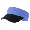 Diadema Deportiva de Secado Rápido para Verano Absorbente de Sudor Tejida Visera Solar Deportiva Gorra Vacía Superior Sombrero de Protección Solar Antideslizante de Silicona para Senderismo y Montañismo