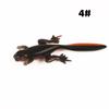 Señuelo Blando de Silicona 7.5cm/3g Señuelo Luya Anti-Real Simulación de Lagarto Señuelo Blando Equipo de Pesca