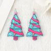 Aretes, Collar, Llavero, Colgante para Bolso de Calcetines Navideños de Terror Acrílico de Doble Cara de Venta Caliente Transfronteriza