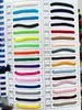 Amostra Grátis Disponível, Suporta Personalização de Cordão de Poliéster de 5mm para Cós, Cordões de Ajuste, Lanyards, Cordões de Chapéu, Cadarços em Opções Pretas, Brancas e Coloridas