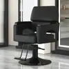 Cadeira de Salão de Cabeleireiro Cadeira de Barbeiro Reclinável Reclinável Profissional para Corte de Salão de Cabeleireiro Cadeira Reclinável para Permanente e Coloração Cadeira Elevatória Giratória Reclinável