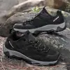 Zapatos de Montañismo Unisex Transpirables Antideslizantes Resistentes al Desgaste para Camping al Aire Libre Viajes Todoterreno Malla Deportivos Casuales Zapatos de Senderismo