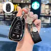 Adecuado para llaveros de Chevrolet: Cruze, Malibu, Spark, Equinox, Malibu XL, tarjetero para llaves de mujer con hebilla