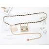 Libro Internet Celebrity Mismo estilo Cadena de cintura Accesorios Mujeres mini Metal Pequeño bolso Cadena decorativa Cinturón Riñonera ins Spot
