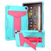 Aplicable a Amazon Fire HD10 2021 funda de tableta de silicona soporte de PC a prueba de golpes resistente a caídas HD8 funda trasera protectora