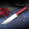 Cuchillo de picnic para carne de mano cuchillo de carne Mongolia cuchillo afilado para cortar carne para exteriores para quitar huesos cuchillo de frutas para el hogar