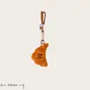 Brinquedo de Pelúcia Baguete de Comida Desenho Animado Chaveiro Versátil Pingente de Mochila Decoração de Bolsa Pequeno Acessório para Bolsa de Brinquedos