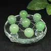 Placa de matriz de siete estrellas de bola de cristal de piedra natural transfronteriza adornos de feng shui logo de mineral de piedra original pulido adornos para el hogar sala de estar porche