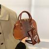 Bolso bandolera de alta gama con estampado de cocodrilo para mujer, primavera y verano 2024.