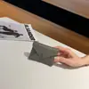 Nuevo Mini Monedero Capa Superior Piel de Vaca Tc Bolso de Cintura Tipo Sobre Bolso de Cuello Mini Cinturón de Nicho Portatarjetas de Cuero Genuino