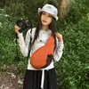 Bolsa de Pecho para Deportes al Aire Libre para Hombres, Bolso Cruzado de Color Sólido Estilo Japonés, Bolso de Teléfono Casual Ruiying para Viajeros, Bolso de Hombro Versátil para Mujeres, Moderno