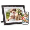 Fábrica de origen marco de madera de 10 pulgadas Marco de fotos inteligente en la nube Frameo marco de fotos digital WiFi álbum de fotos WIFI electrónico inteligente