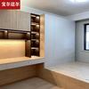 Cama Tatami Pequeña para Apartamento Armario Combinado Gabinete Integrado Almacenamiento Armario Cama Multifuncional Cama Gabinete Integrado Escalón Cama de Arroz