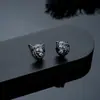 Brincos Originais de Leão Transfronteiriços para Homens, Brincos Magnéticos Simples da Moda Retro para Mulheres, Acessórios de Orelha Versáteis de Alta Qualidade