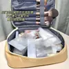 Bolsa dispensadora de líquidos portátil para viajes, bolsa dispensadora de viaje, bolsa portátil engrosada para viajes, botella dispensadora de cosméticos, bolsa con boquilla