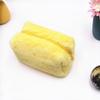 Fornecimento especial transfronteiriço, novo estojo de lápis de pelúcia Macaron feminino, bolsa de cosméticos colorida, portátil, doce e fofa