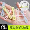 Cabide de Silicone com Prendedor à Prova de Vento, Varal de Roupas Colorido com Prendedor Antiderrapante, Varal de Roupas para Exterior com Prendedor de Fixação Multifuncional Anti-Queda