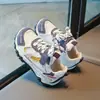 Tênis estilo retrô 'dad shoes' para crianças, tênis esportivos para atividades ao ar livre para meninos, novo modelo outono 2026, tênis casuais versáteis e respiráveis para meninas