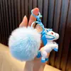 2026 Llavero de Caballo Pom-Pom Año Nuevo Llavero de Caballo Zodiacal Colgante para Mochila de Estudiante Pequeño Regalo al por Mayor