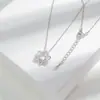 Nuevo Collar de Estrella Hexagonal 2023 para Mujer Todo Fósforo Estrella Hexagonal Geométrico Inteligente Cadena Corta para Clavícula Collar para Mujer Joyería