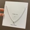 Collar brillante de circonita verde para mujer, diseño de nicho de lujo ligero, cadena de clavícula con sentido del estilo frío que combina con todo, accesorios al por mayor
