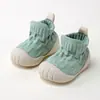 Zapatos para caminar y calcetines para bebés de 0 a 3 años, de suela blanda, transpirables, zapatos unisex para bebés, calcetines antideslizantes para interiores