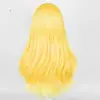 [Tongchuan] peluca de cosplay de Matthew lemon Aven de magia física con red para botones de color amarillo dorado cabello falso de simulación