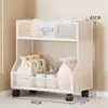 Estante de Almacenamiento para Huecos de Baño, Estante de Almacenamiento para Detergente y Polvo de Lavado para Baño y Balcón, Estante de Almacenamiento para Productos de Cuidado de la Piel, Artículo de Venta Caliente Transfronterizo