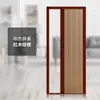 Puerta plegable de panal Puerta corredera Puerta divisoria invisible Cocina Baño Inodoro Puerta corredera retráctil Simple Sin necesidad de taladrar