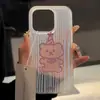 Adequado para a linha Apple 17Pro capa de celular para gato e cachorro iPhone16Pro novo modelo 15 nicho 14 simples 13