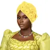 Amazon Aliexpress Modelo Novo 8 Aplique de Florzinhas com Strass Chapéu Indiano Turbante Lenço de Cabeça Headwrap Chapéu