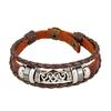 Coreia do Sul joias masculinas da moda masculina e feminina pulseira de estudante área turística venda quente joias personalidade pulseira de couro de vaca retro