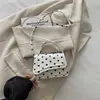 Bolso Cruzado de un Solo Hombro, de Mano, Simple, Moderno, de Lunares, 2026, Fresco Otoño, Nueva Llegada, Gran Capacidad, Cuadrado Pequeño a la Moda para Mujer