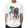 Camiseta de Manga Corta con Código Europeo Impreso de JoJo's Bizarre Adventure Disfraz para Adulto