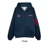 Sudadera Cardigan Camuflaje High Street Americana para Mujer y Hombre Primavera 2025 Retro Tendencia Marca Holgada Casual Sudadera con Capucha