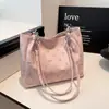 Bolsa Tote de Alta Qualidade e Grande Capacidade 2026 Outono Nova Elegante Versátil para o Dia a Dia Design Moderno Bolsa de Ombro de Mão